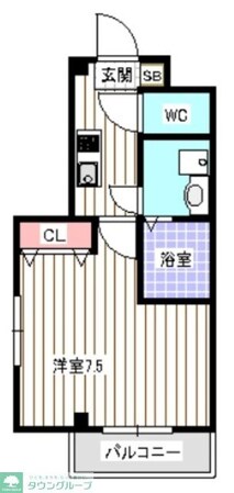 グランキャッスル の物件間取画像